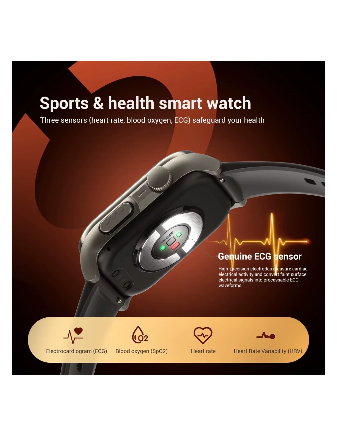 Blackview R70 Negro | Smartwatch en Logroño