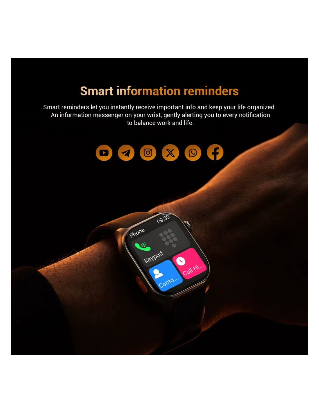 Blackview R70 Negro | Smartwatch en Logroño