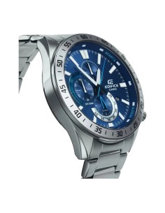 Casio Edifice EFV-620D-2AV Plata Azul Cronógrafo Analógico Batería 3 2