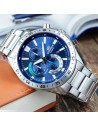 Casio Edifice EFV-620D-2AV Plata Azul Cronógrafo Analógico Batería 3