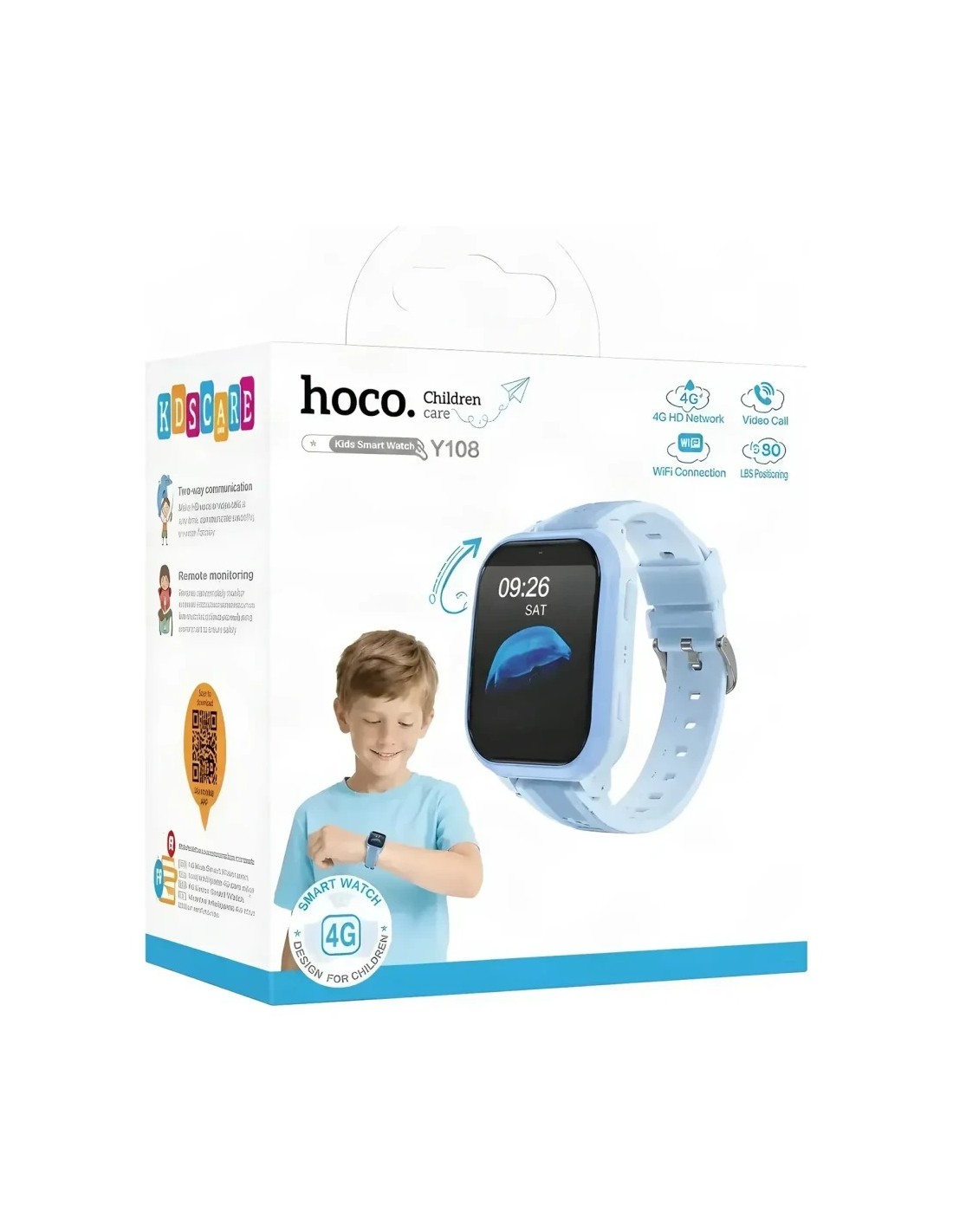 Smartwatch infantil Hoco Y108 Kids Call LBS | Smartwatch en Logroño