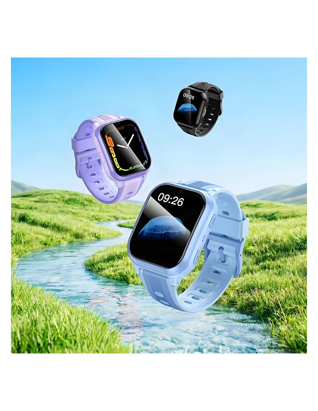 Smartwatch infantil Hoco Y108 Kids Call Morado | Smartwatch en Logroño