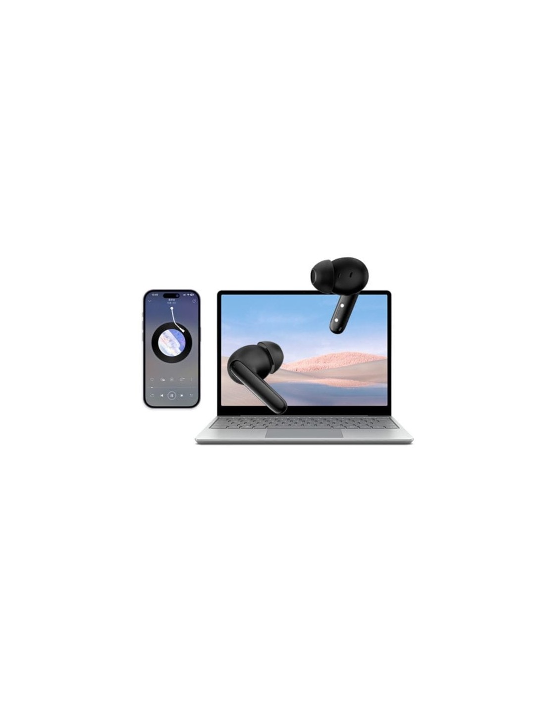 QCY HT09 Negro | Auriculares en Logroño