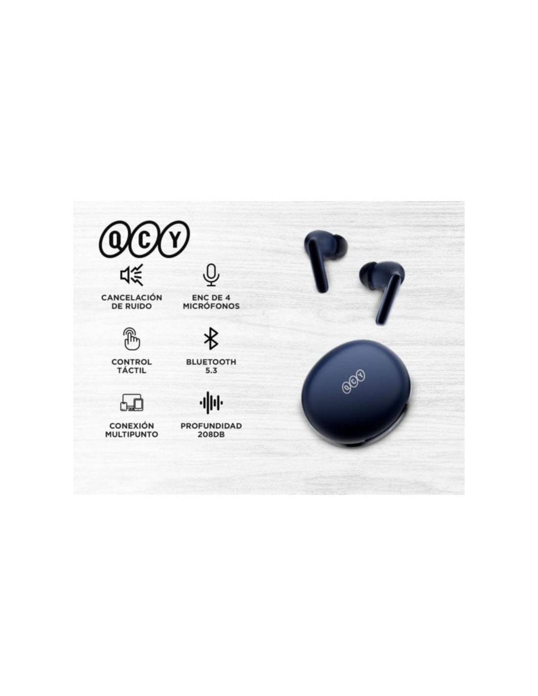QCY HT09 Negro | Auriculares en Logroño