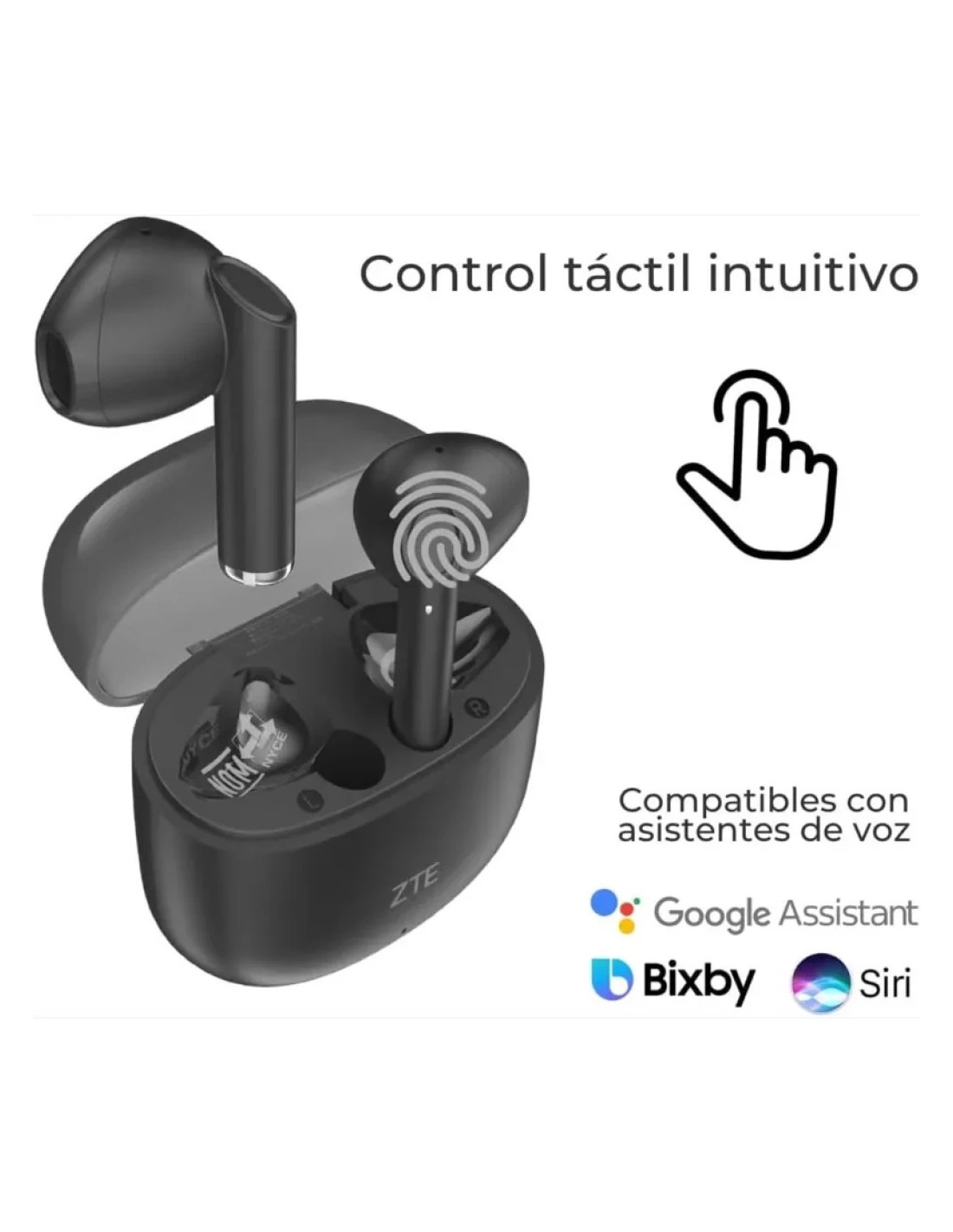 ZTE Buds 2 Negro | Auriculares en Logroño