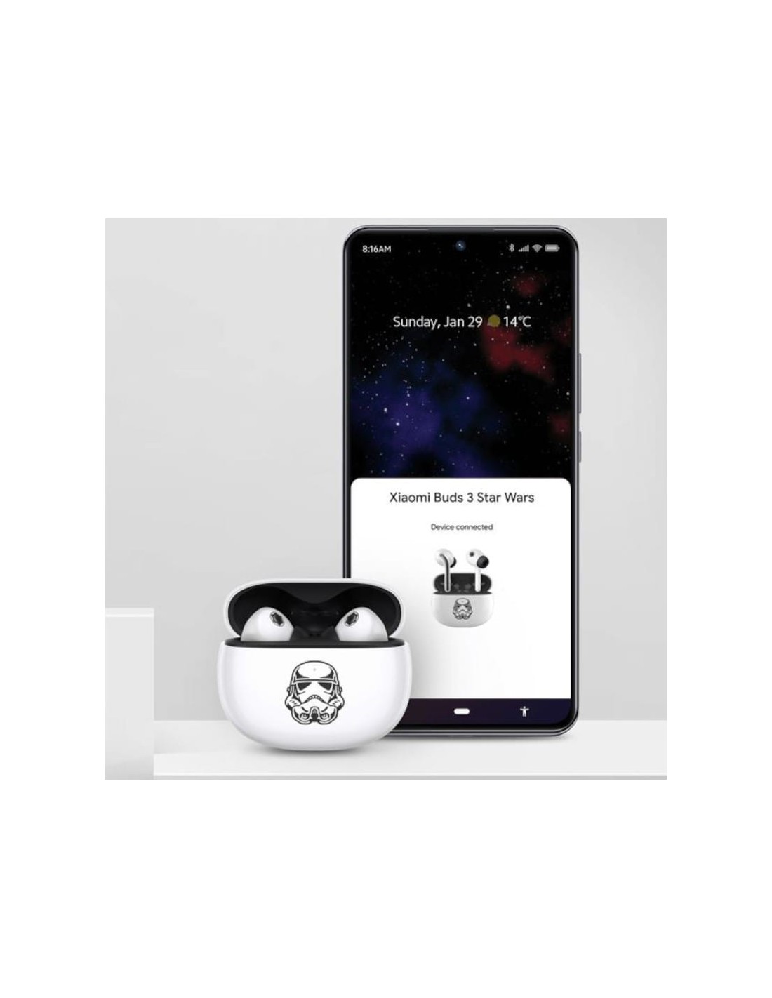 Xiaomi Buds 3 Star Wars Edition Stormtrooper Blanco | El Ocio Virtual