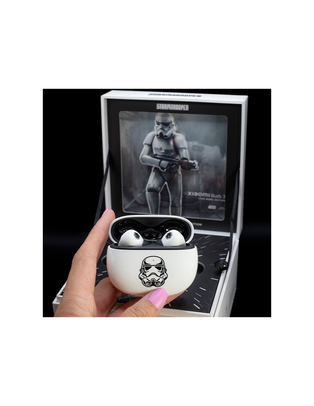 Xiaomi Buds 3 Star Wars Edition Stormtrooper Blanco | El Ocio Virtual
