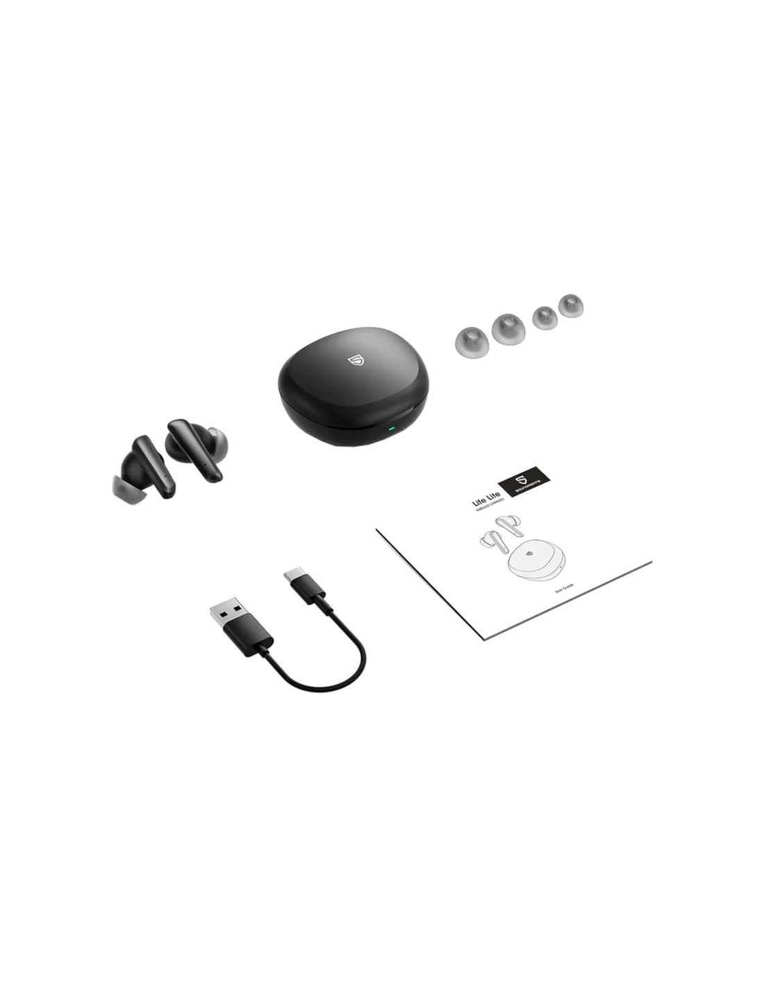 SoundPEATS Life Lite Negro | Auriculares en Logroño