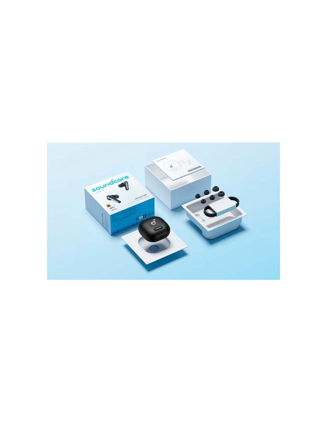 Soundcore Liberty 4 NC Negro | Auriculares en Logroño
