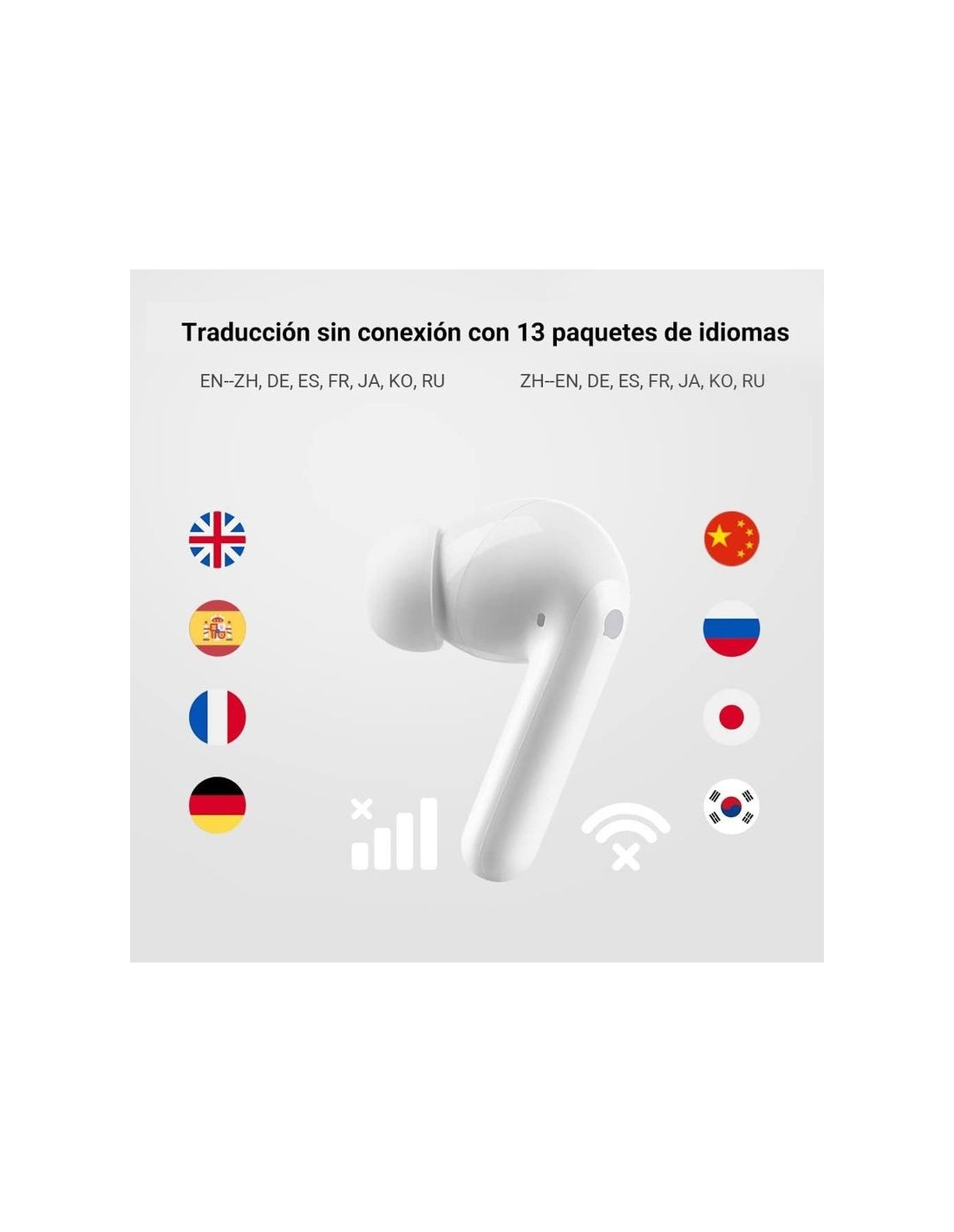Timekettle M3 Offline Blanco | Auriculares en Logroño
