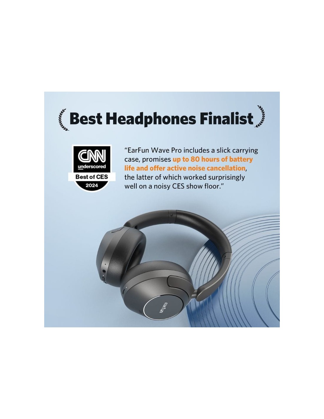EarFun Wave Pro Negro | Auriculares en Logroño