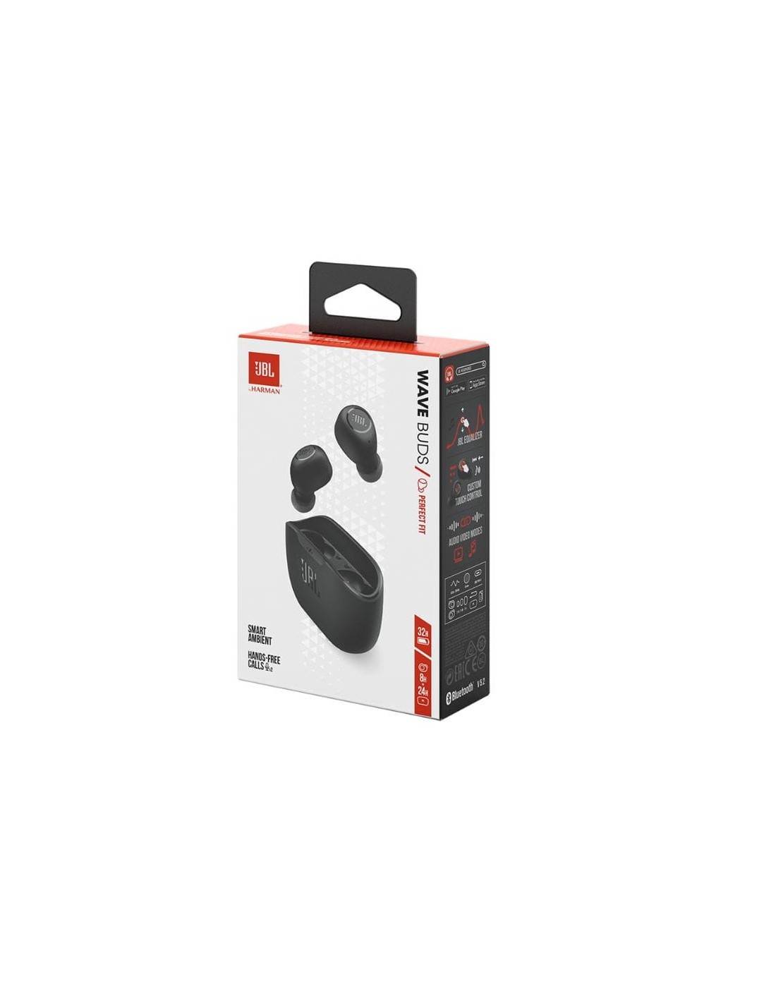 JBL Wave Buds Negro | Auriculares en Logroño