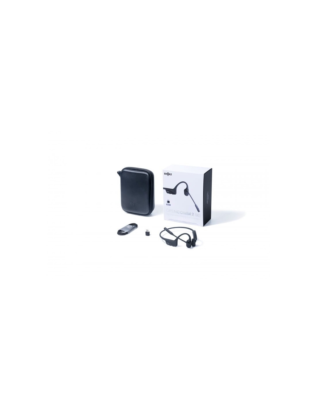 Shokz OpenComm 2 UC USB-C Negro | Auriculares en Logroño