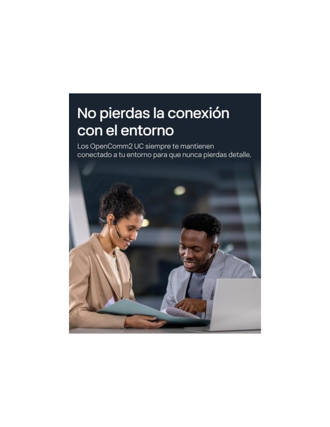 Shokz OpenComm 2 UC USB-C Negro | Auriculares en Logroño