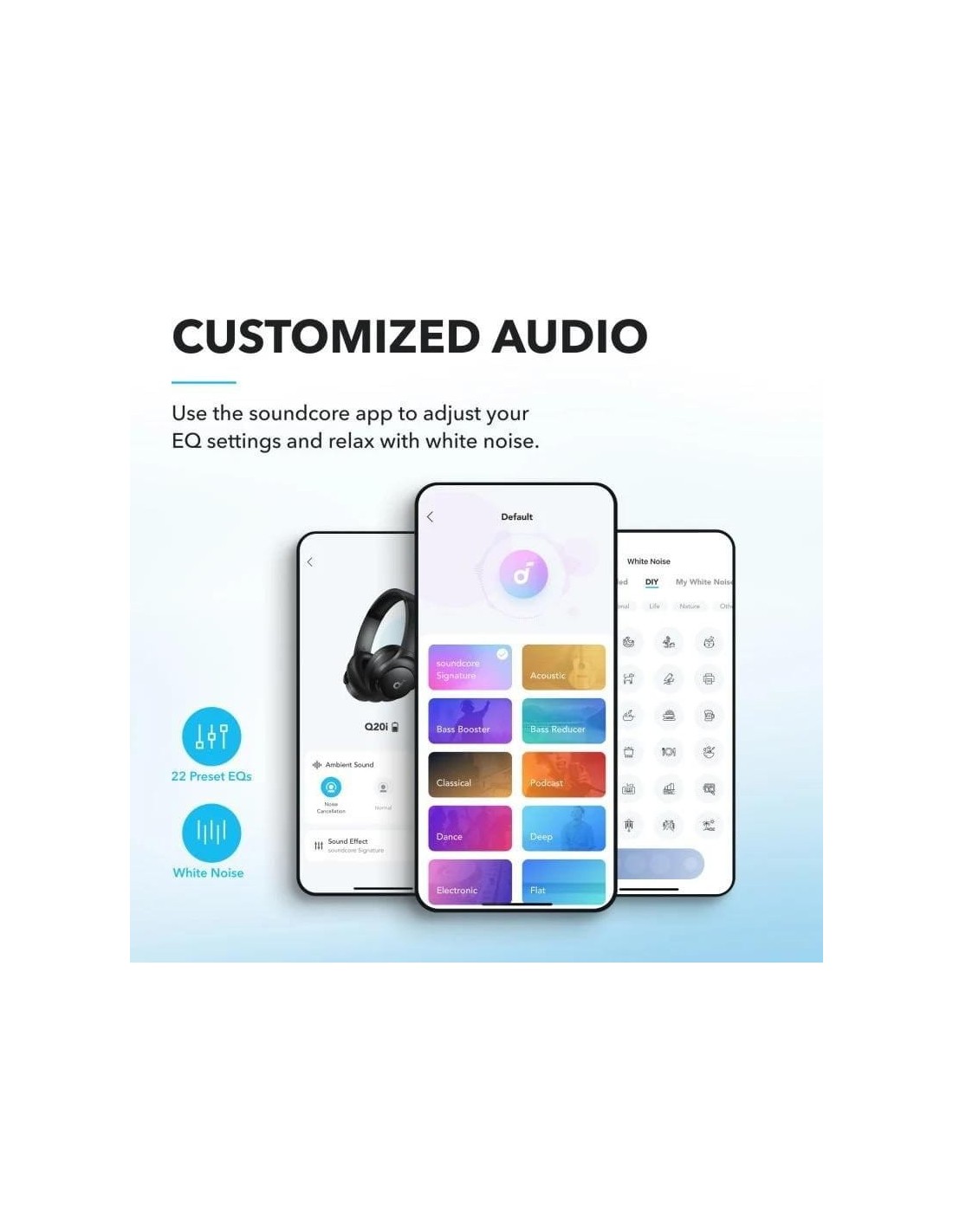 Soundcore Q20i Negro | Auriculares en Logroño