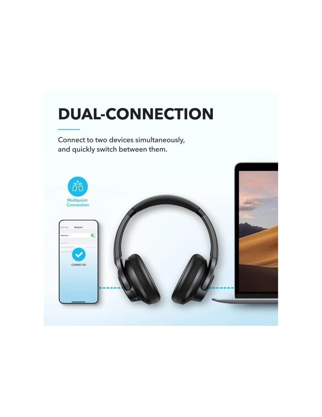 Soundcore Q20i Negro | Auriculares en Logroño