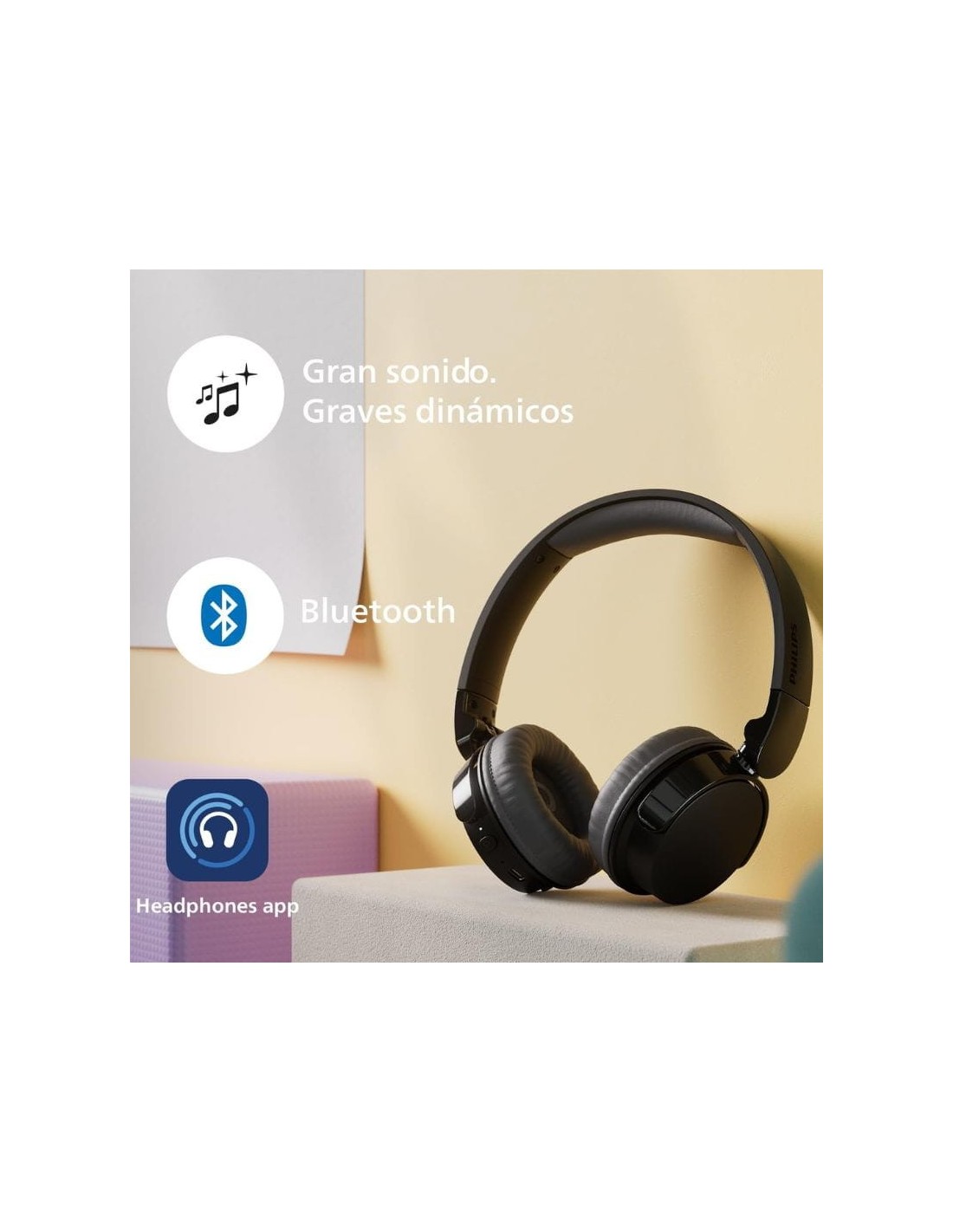 Philips TAH3209BK Negro | Auriculares en Logroño