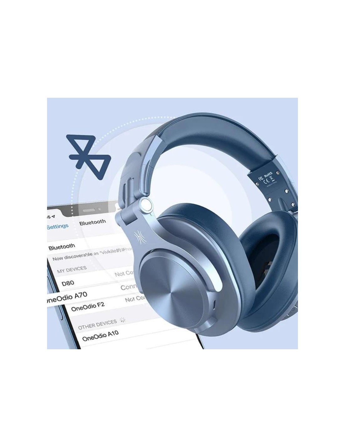 OneOdio Fusion A70 Azul | Auriculares en Logroño