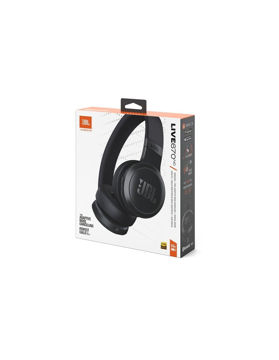 JBL Live 670NC Negro | Auriculares en Logroño