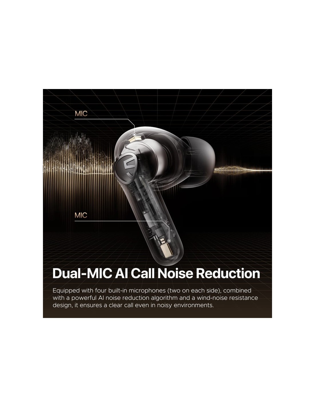 SoundPEATS T3 Pro Negro | Auriculares en Logroño