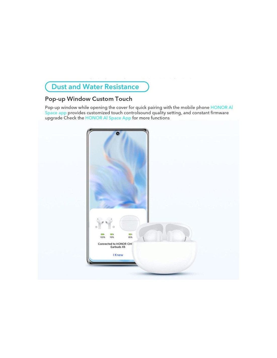 Honor Earbuds X5 Blanco | Auriculares en Logroño