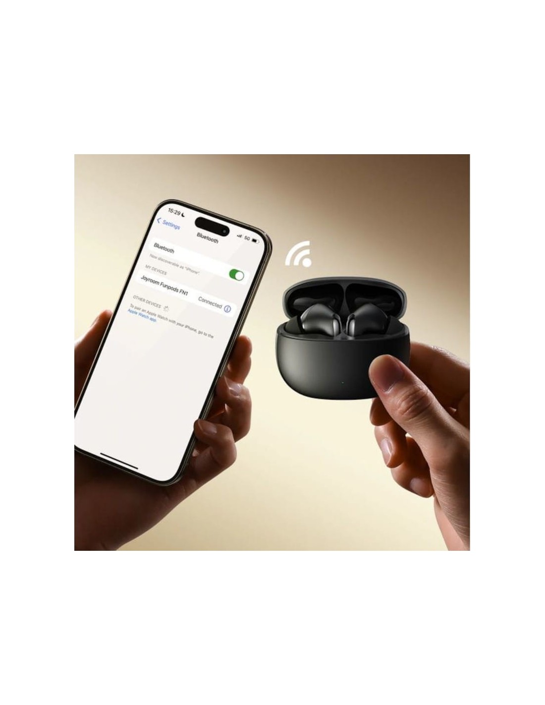 Joyroom JR-FN1 Negro | Auriculares en Logroño