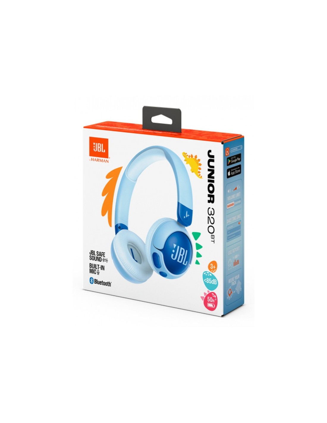 JBL Junior 320BT Azul | Auriculares en Logroño