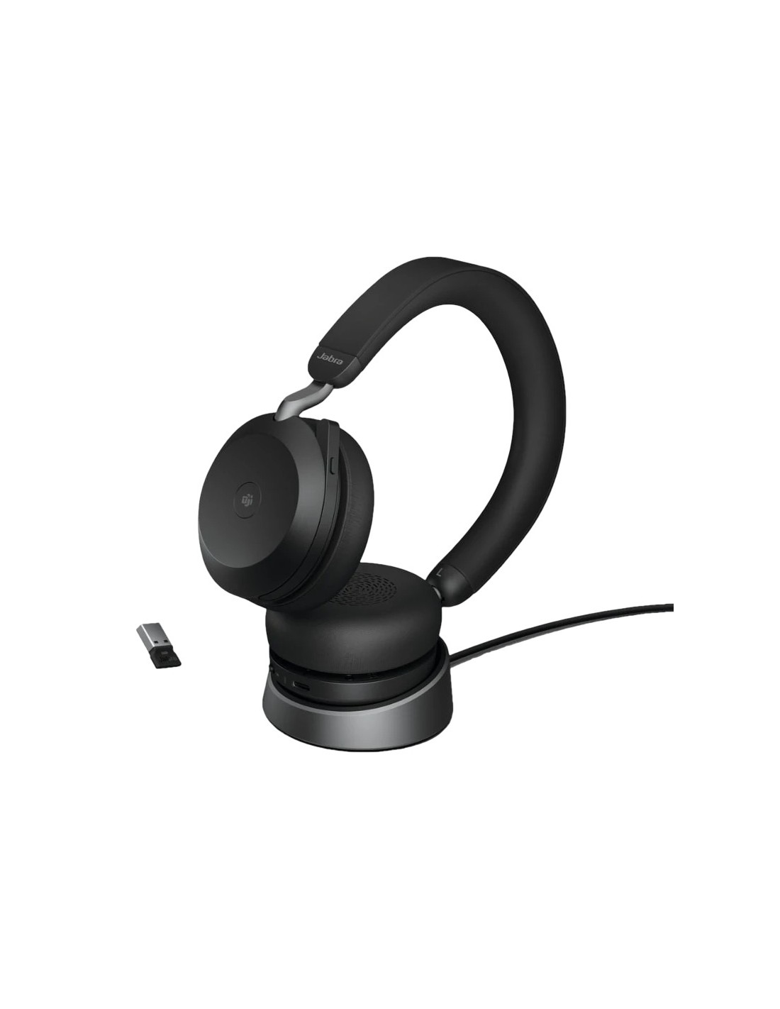 Jabra Evolve2 75 UC Negro con base de carga | Auriculares en Logroño