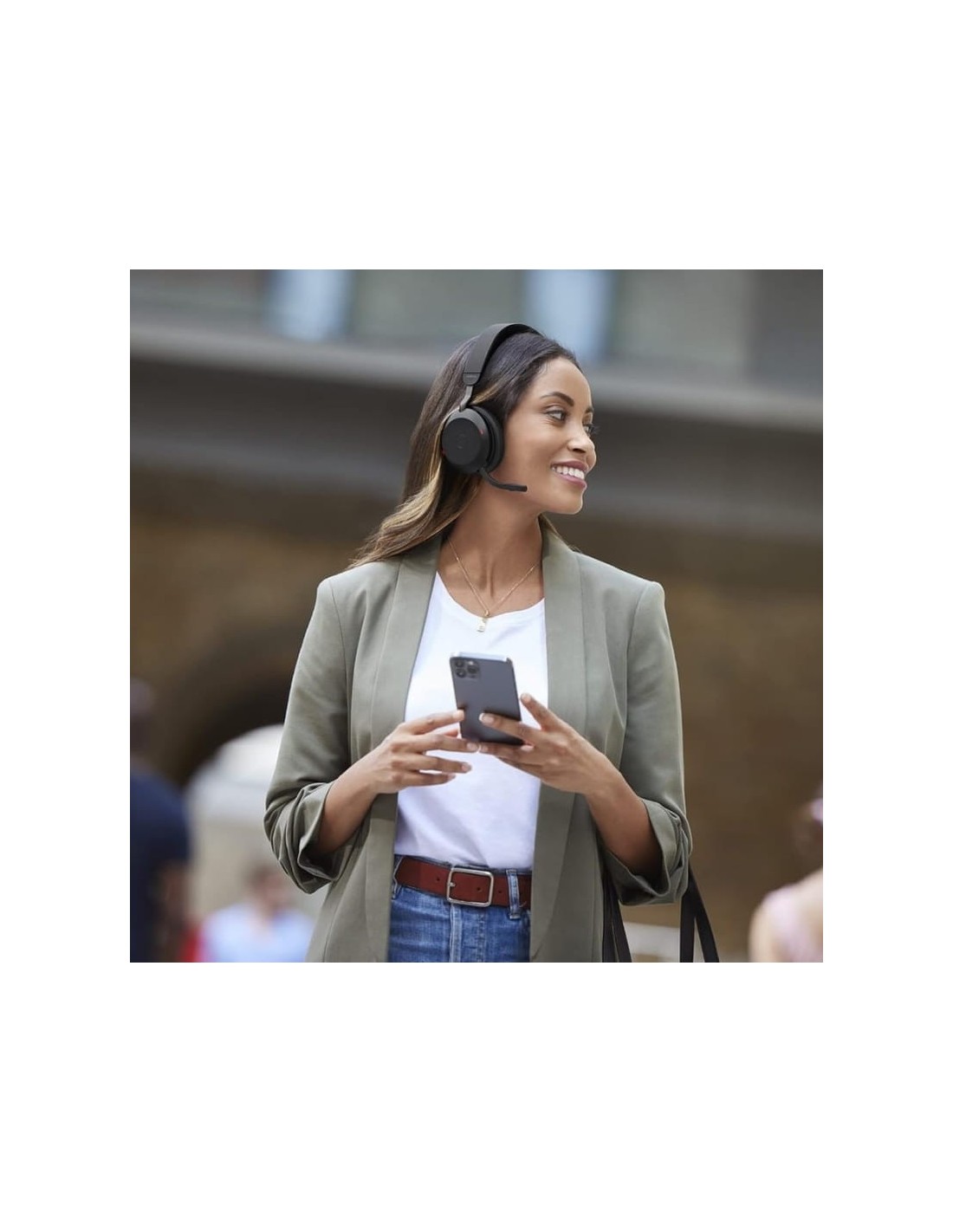 Jabra Evolve2 75 UC Negro | Auriculares en Logroño