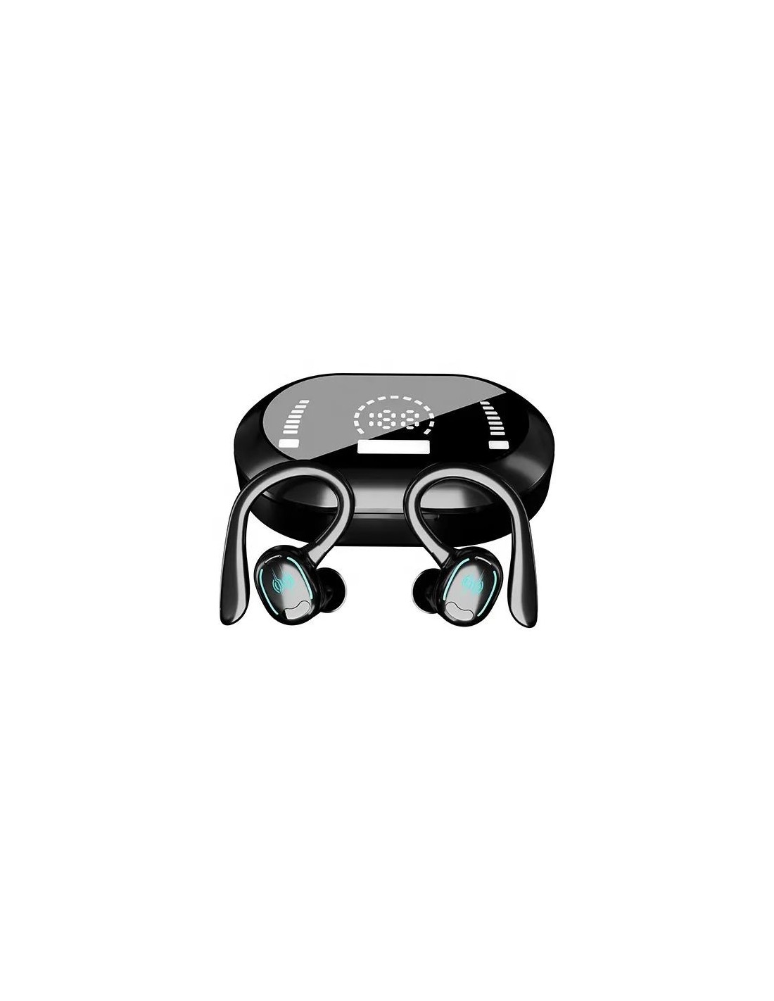 HBQ YYK-635 Sport Negro | Auriculares en Logroño