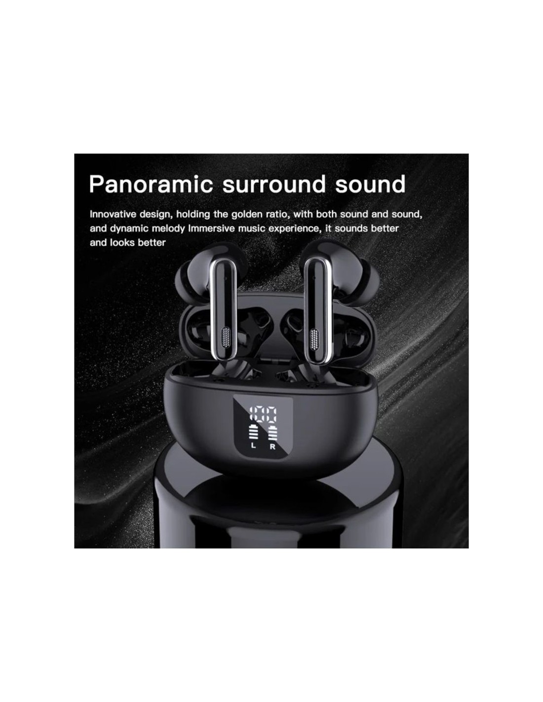 HBQ YYK-Q10-1 Handle Negro | Auriculares en Logroño
