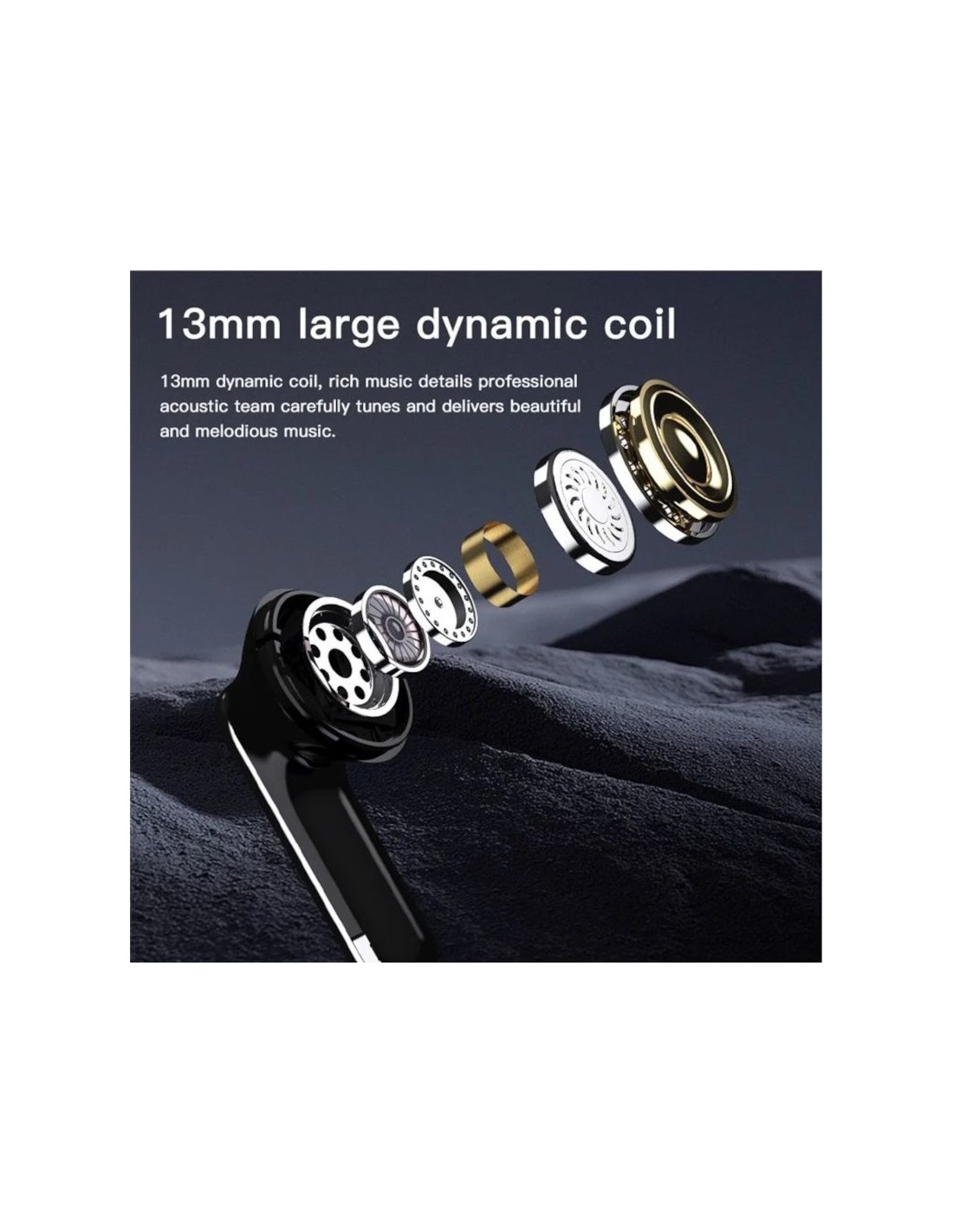 HBQ YYK-Q10-1 Handle Negro | Auriculares en Logroño