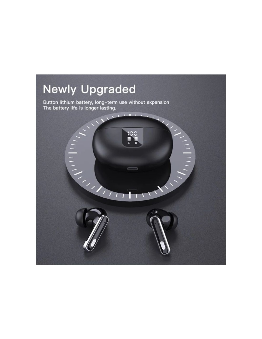 HBQ YYK-Q10-1 Handle Negro | Auriculares en Logroño