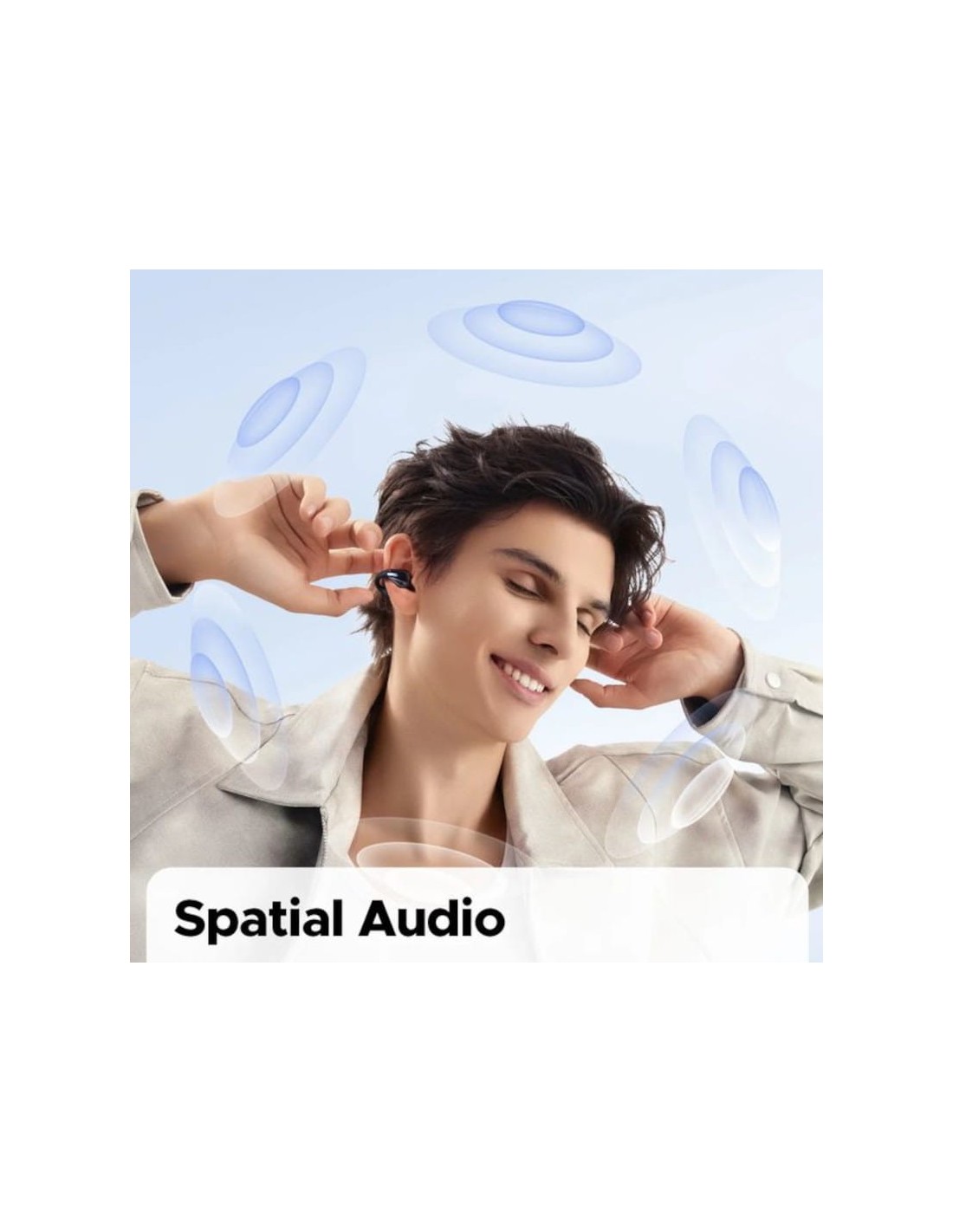 SoundPEATS PearlClip Pro Negro | Auriculares en Logroño