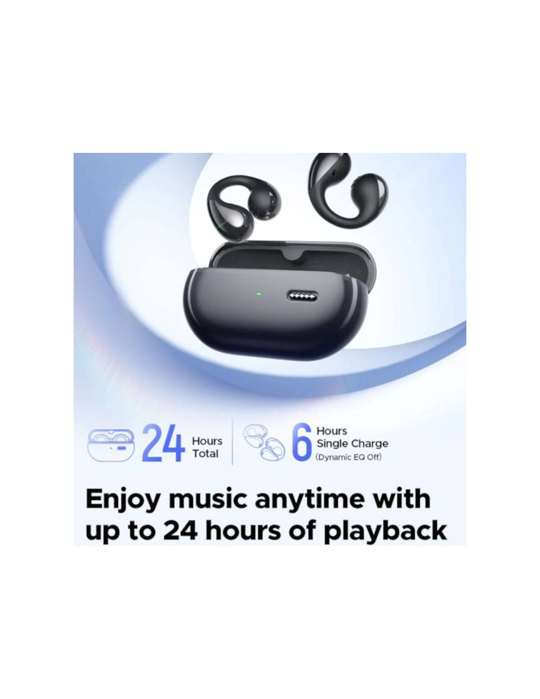 SoundPEATS PearlClip Pro Negro | Auriculares en Logroño