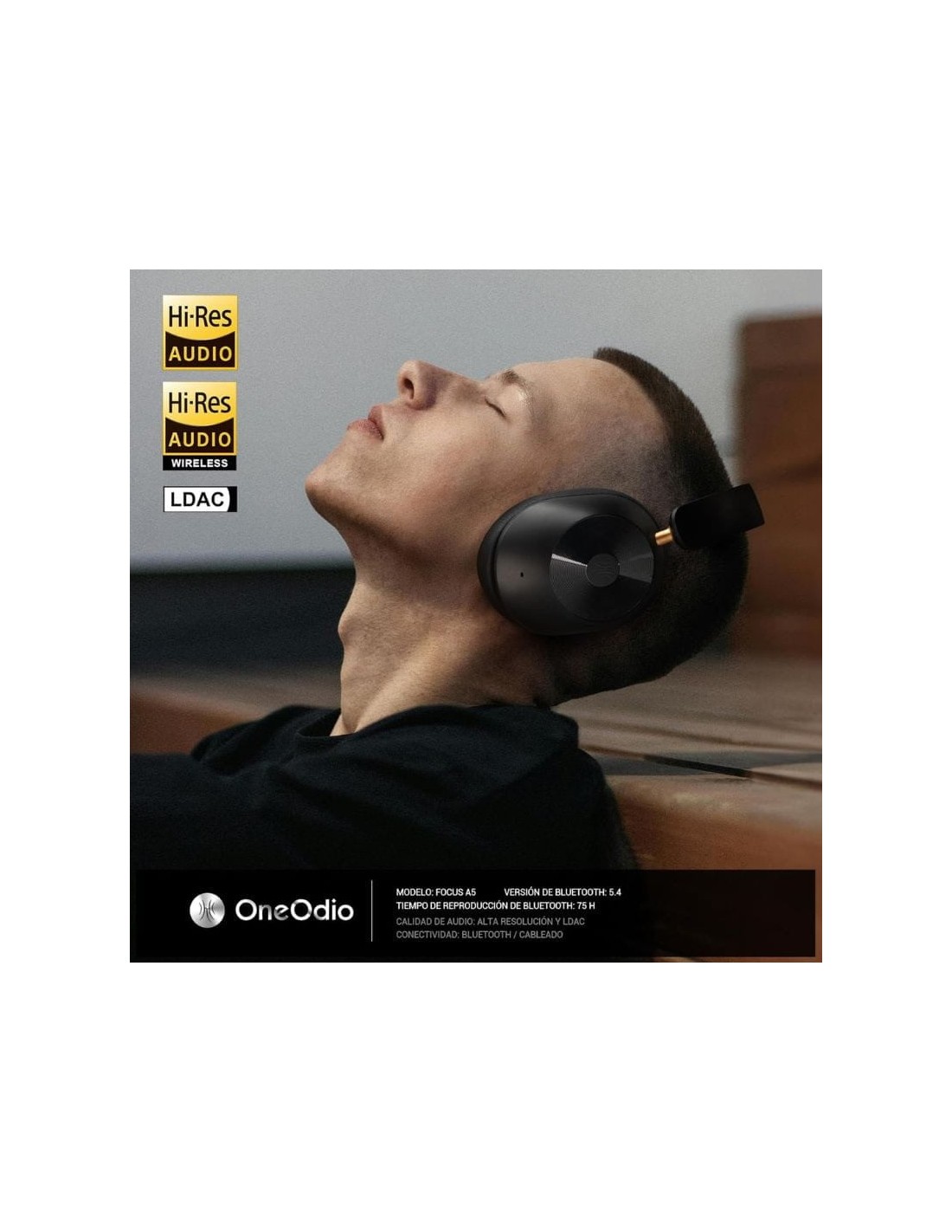 OneOdio Focus A5 Negro | Auriculares en Logroño
