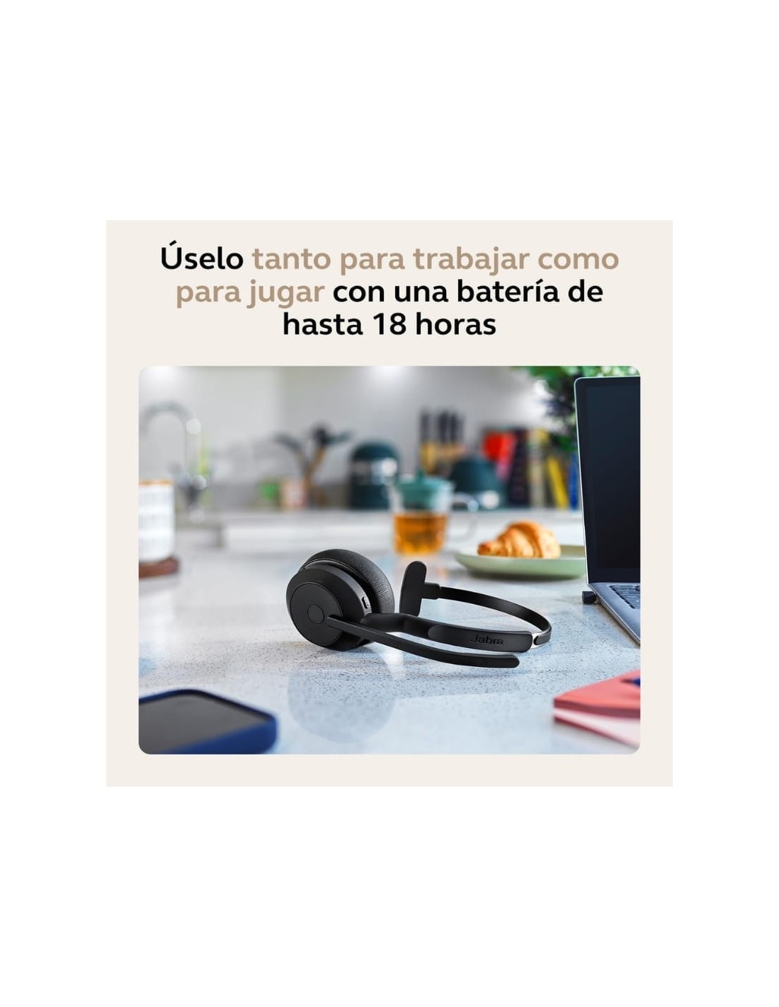 Jabra Evolve2 55 MS Mono USB-A | Auriculares en Logroño