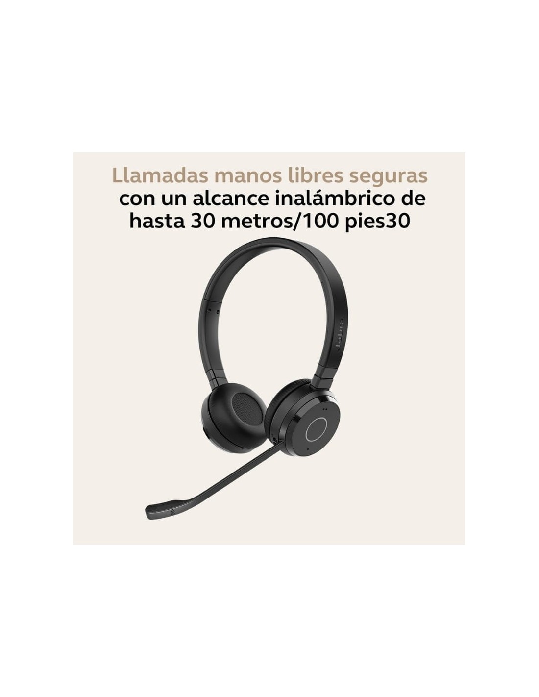 Jabra Evolve 65 TE MS Stereo USB-A | Auriculares en Logroño