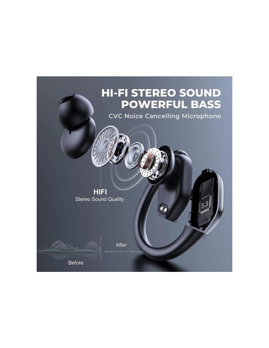 BSF BX28 Negro | Auriculares en Logroño