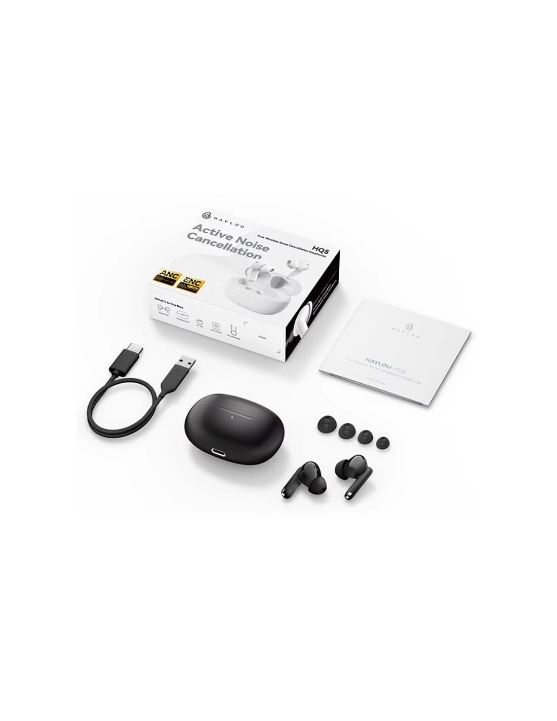 Haylou HQ5 Negro | Auriculares en Logroño