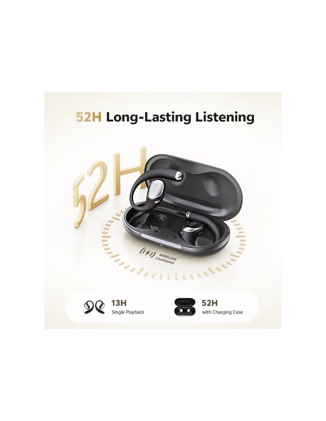 QCY Crossky R70 Blanco | Auriculares en Logroño