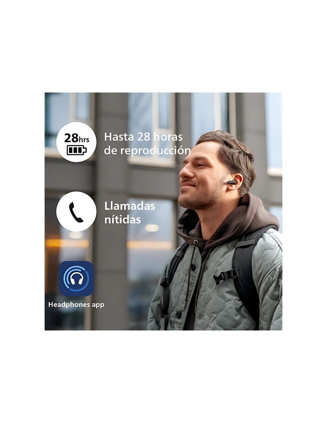 Philips TAT2139BK/00 Negro | Auriculares en Logroño