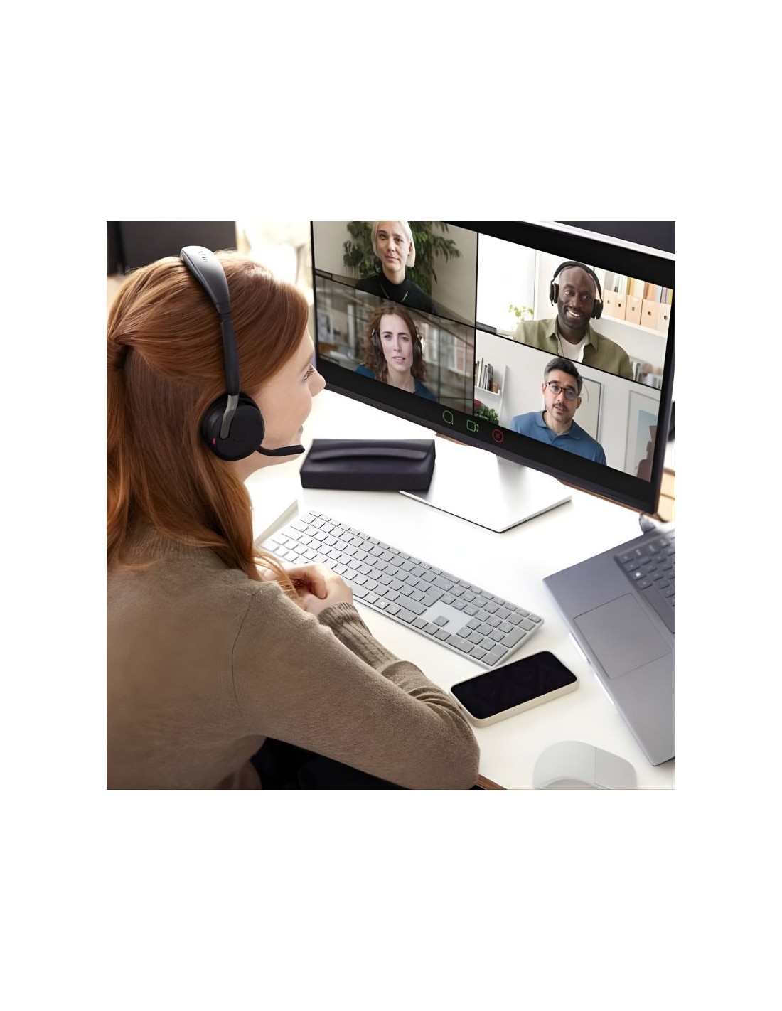 Jabra Evolve2 65 Flex Stereo USB-A Negro | Auriculares en Logroño