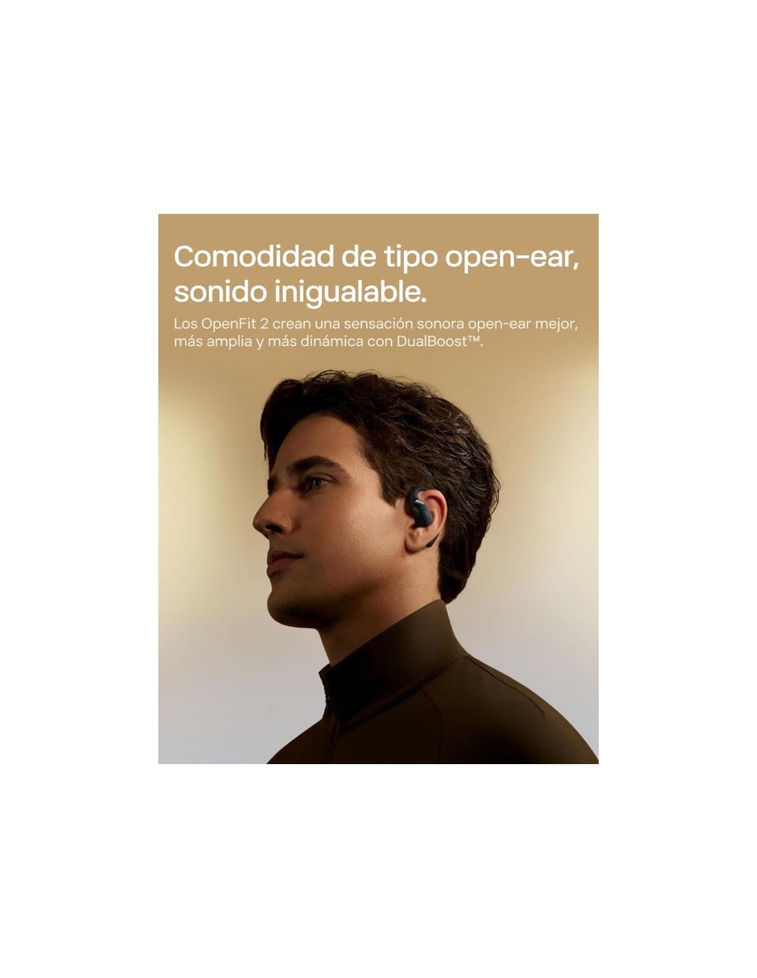 Shokz OpenFit 2 Negro | Auriculares en Logroño