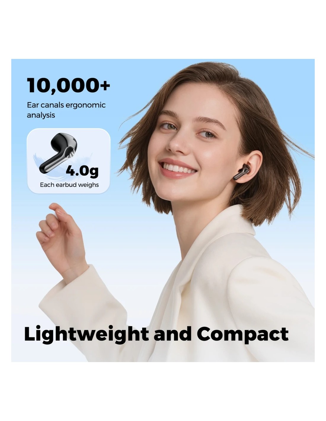 SoundPEATS Air6 HS Negro | Auriculares en Logroño