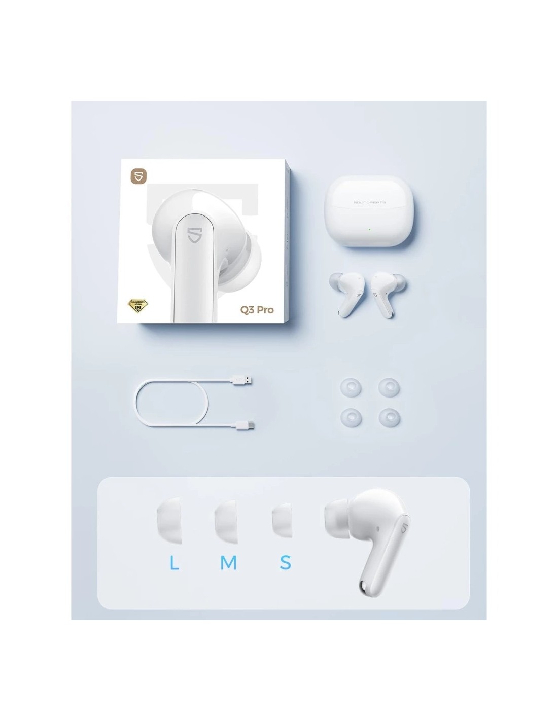 SoundPEATS Q3 PRO | Auriculares en Logroño