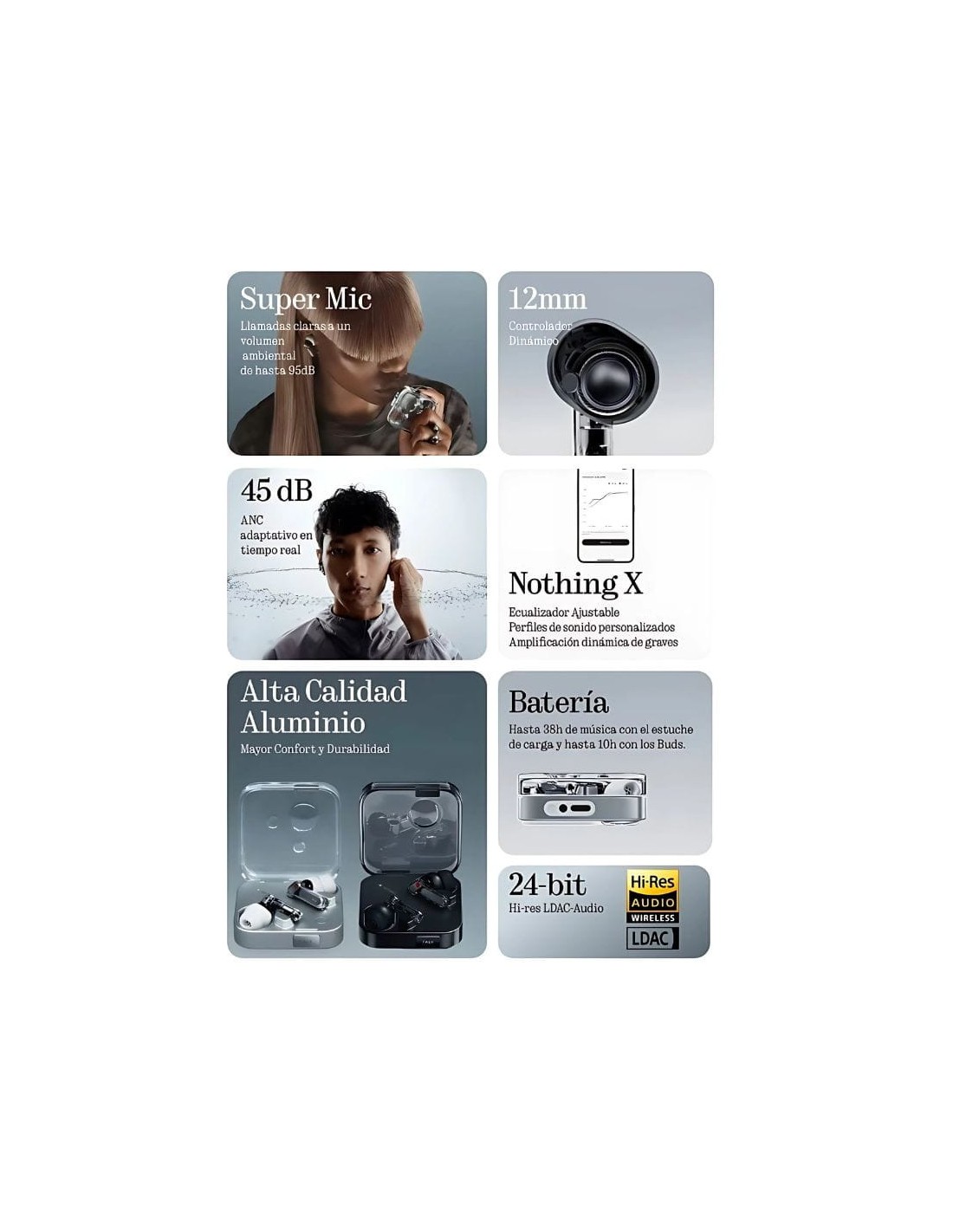 Nothing Ear 3 | Auriculares en Logroño