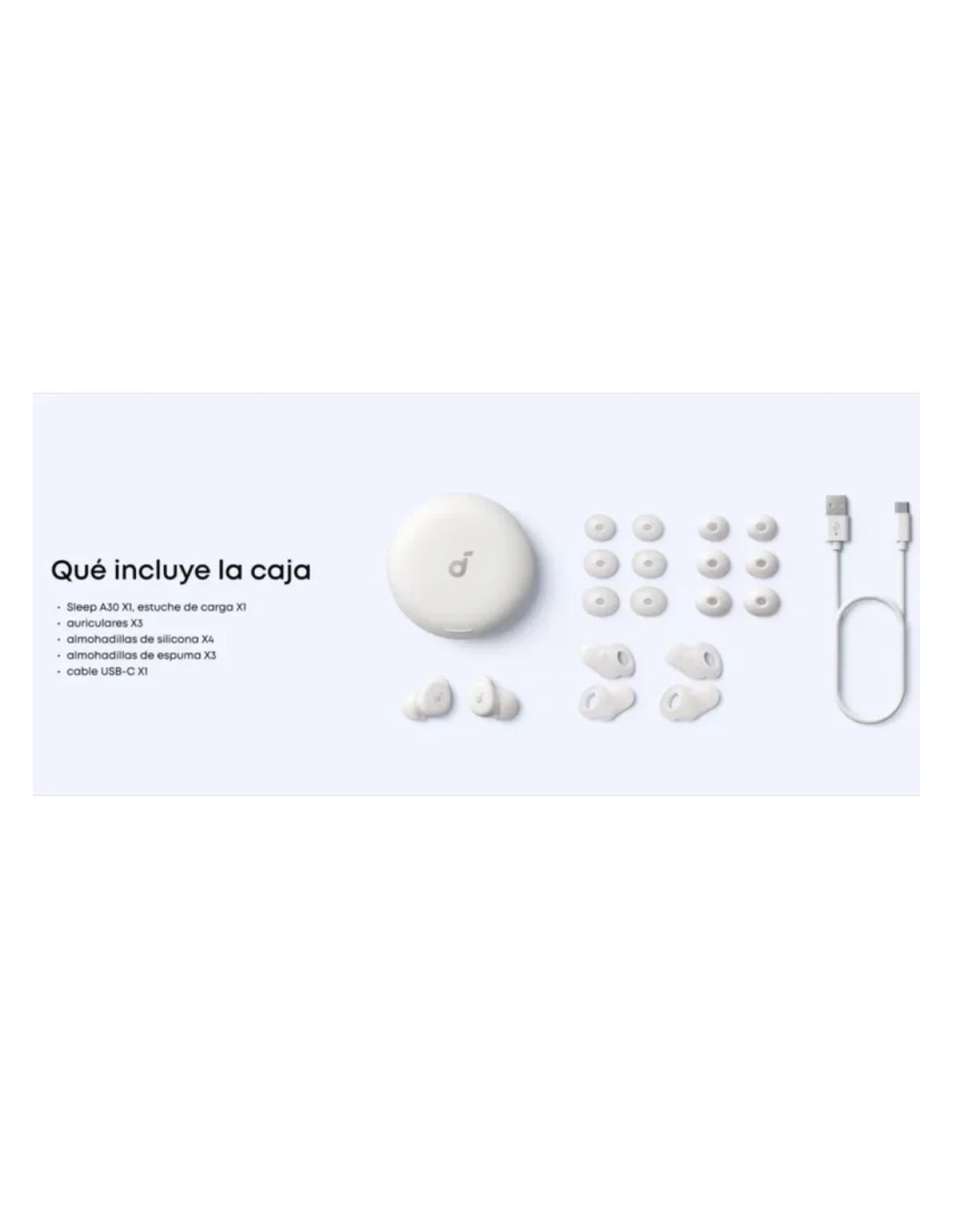 Soundcore Sleep A30 para dormir | Auriculares en Logroño
