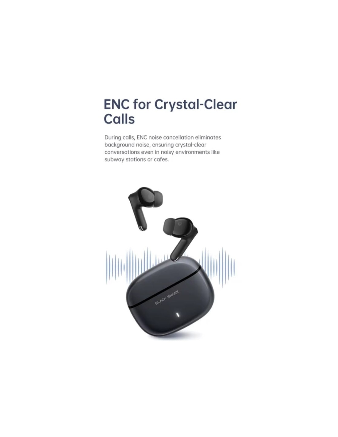 Black Shark T23 Blanco | Auriculares en Logroño