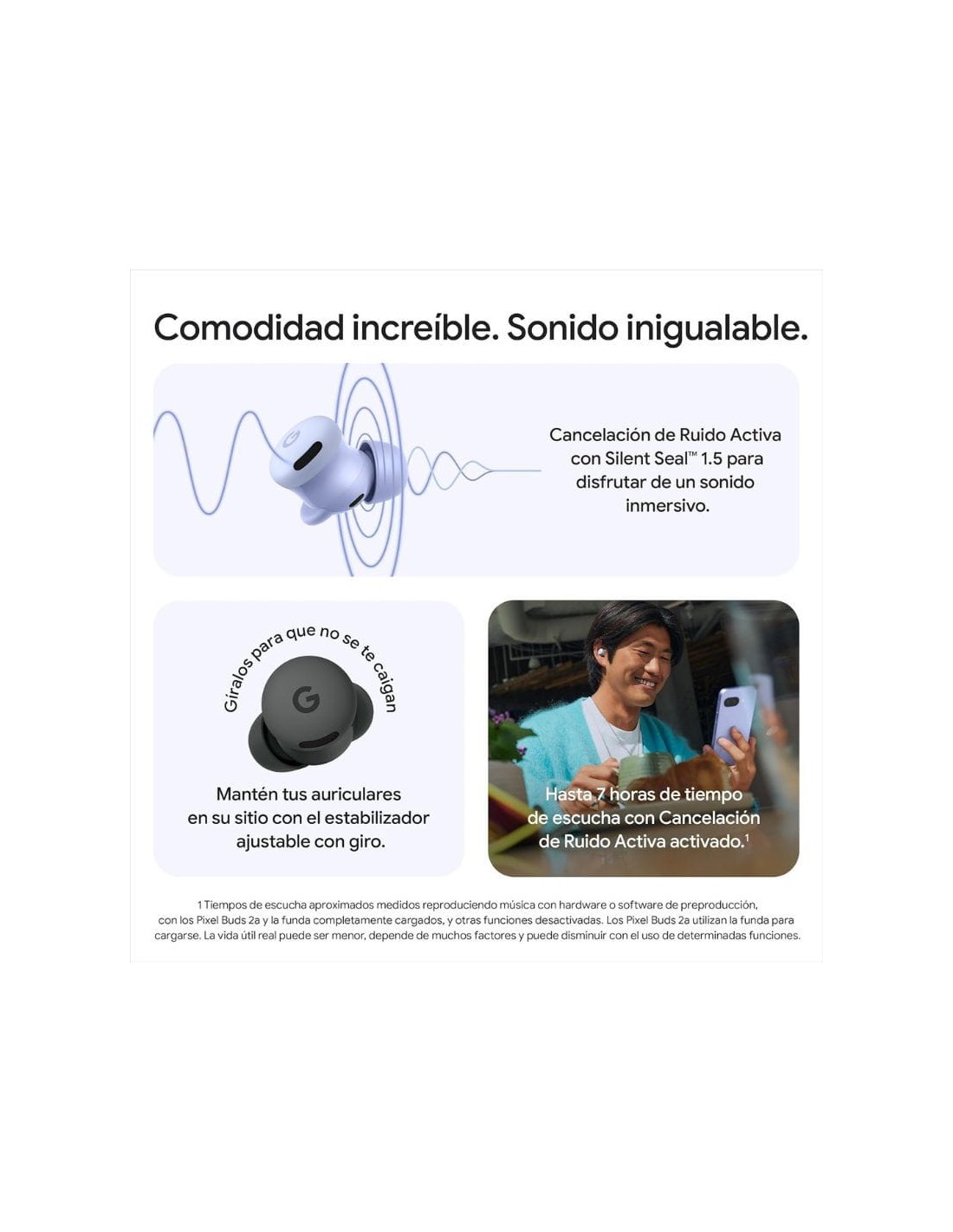 Google Pixel Buds 2a | Auriculares en Logroño